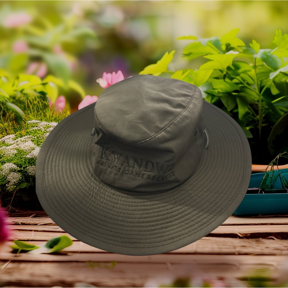 Khaki Wide Brim Safari Hat